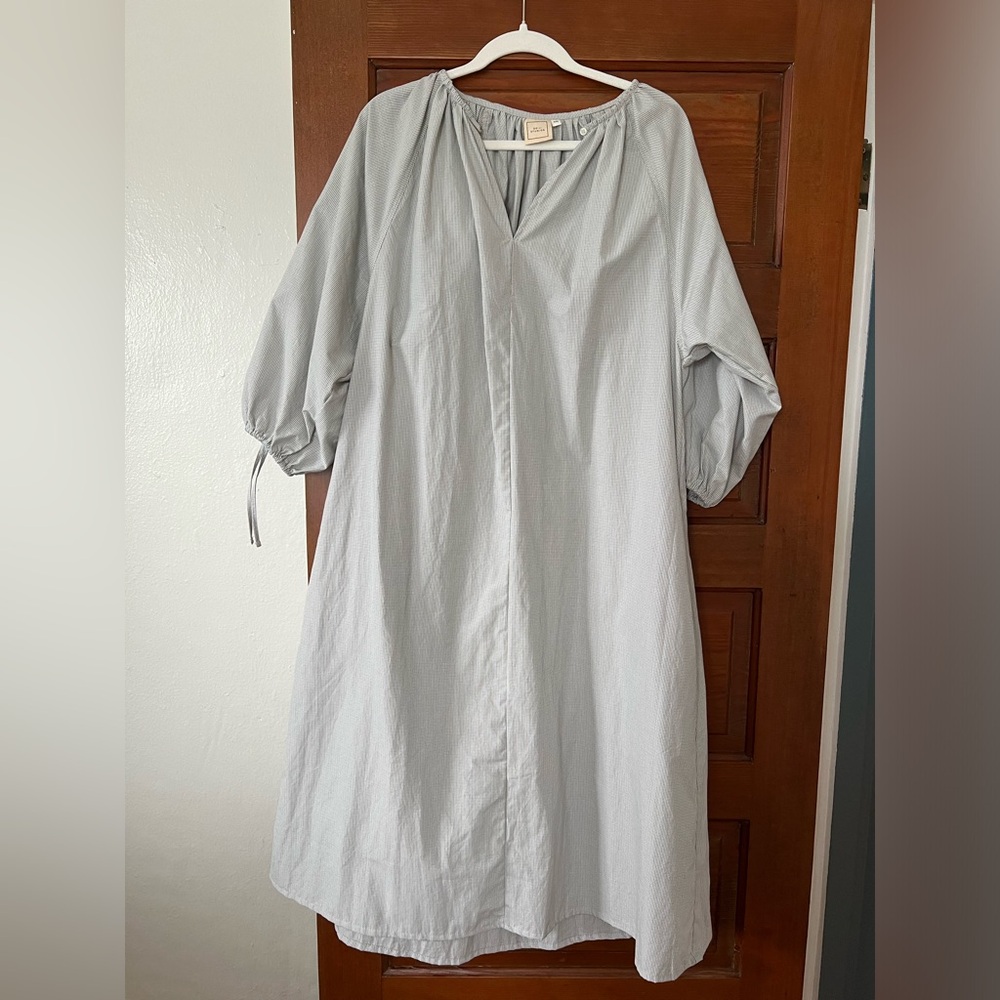 Deiji Studios The Drawstring Dress in Court Check